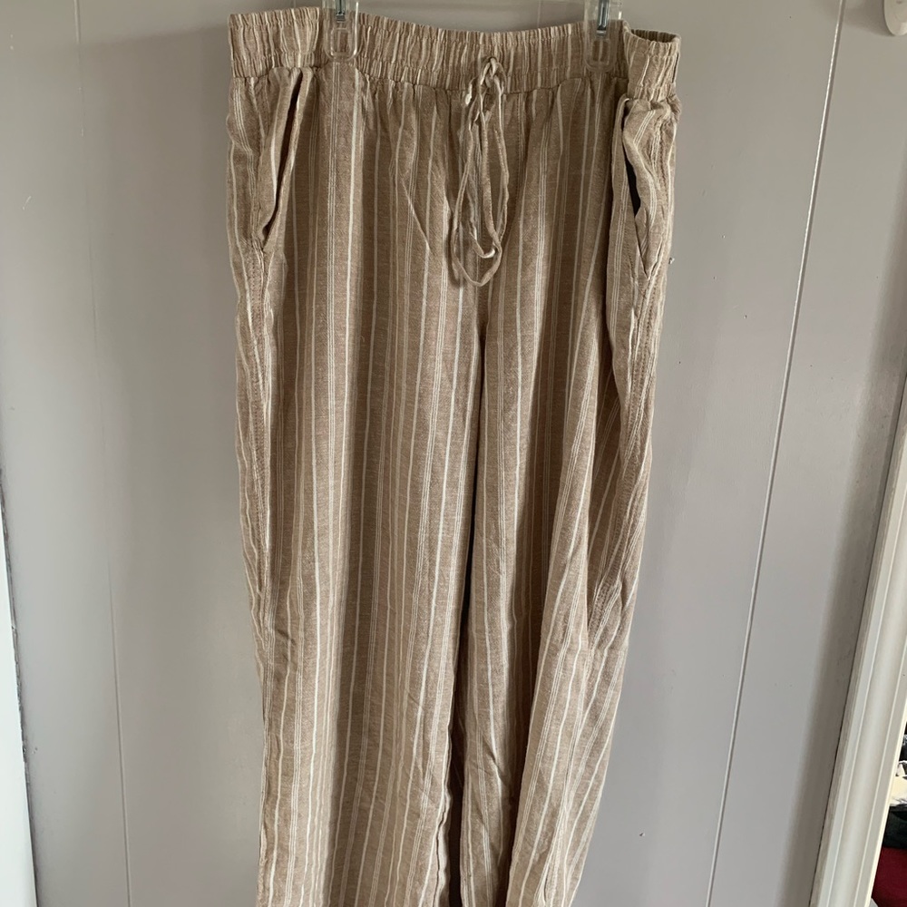 Long stripped pants